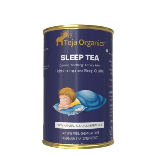 Sleep Tea 50 gm | Herbal Sleep Tea Blend | Caffeine Free | Supports Relaxation | Stress Relief | Deep Sleep