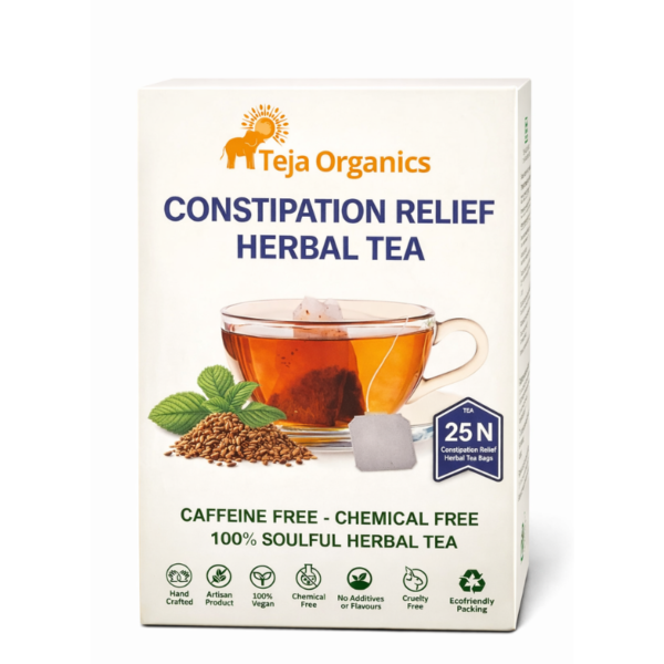 Constipation Relief 25 Tea Bags |  Supports Bowel Regularity & Gut Health