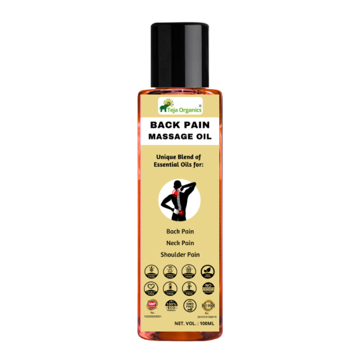 Back Pain Massage Oil