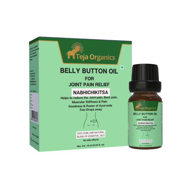 Belly Button Oil for Joint Pain Relief 15 ml | Nabhi Oil Herbal Blend | Supports Joint Comfort | Flexibility & Mobility | Relaxation