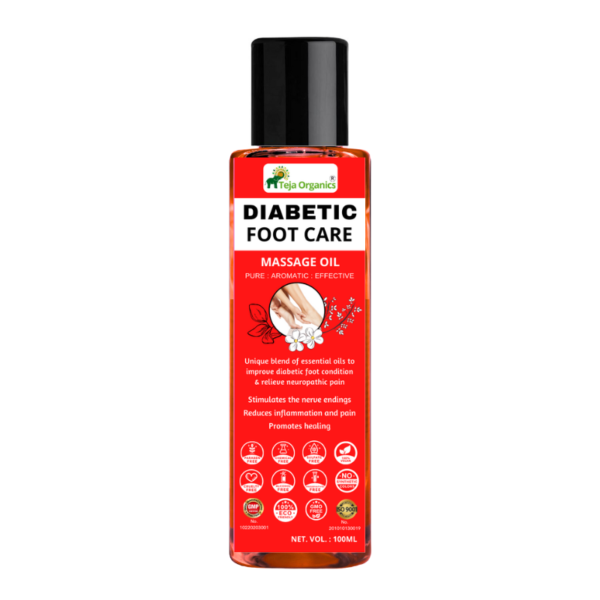 Diabetic Foot-Care Massage Oil | Helps to Improve Diabetic foot condition  | Helps to relieve neuropathic pain