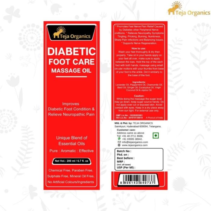 Diabetic Foot-care Massage Oil- Thumbnail3