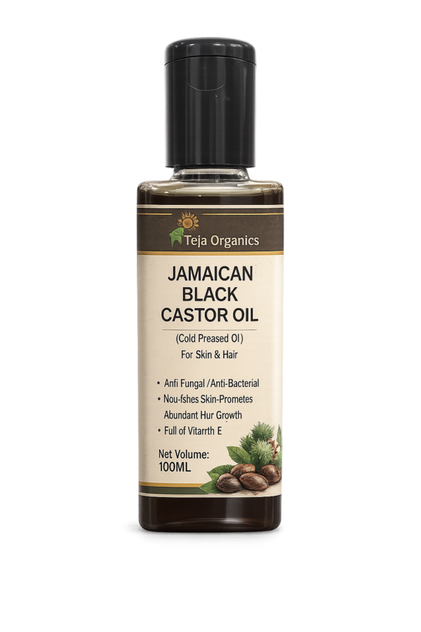 Jamaican Black Castor Oil | Cold-pressed Unrefined | Skin & Hair Care |  Full of Vitamin E
