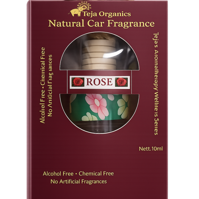 Natural Car Fragrance Rose