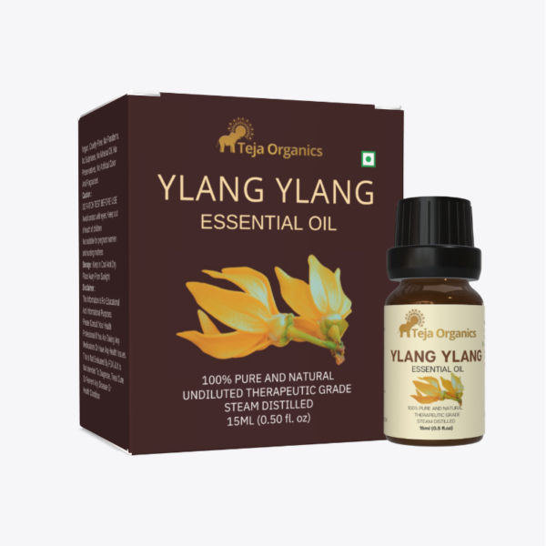 Ylang Ylang Essential Oil 15ml | Exotic Deep & Floral Scent | Relief from anxiety | Anti- Depressant | Increases Libido   | Skin care, Hair care | Aromatherapy | Diffuser